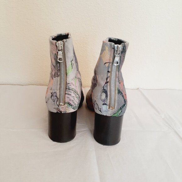 Rag & Bone Velvet Ankle Boots - Picture 7 of 13